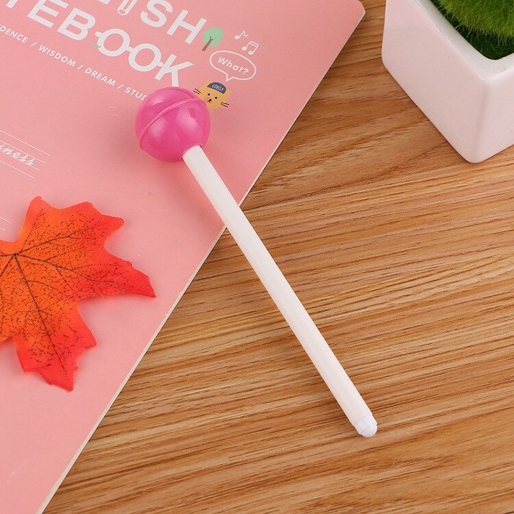 Set 6 Bút Mực Nước Hình Kẹo Mút Dễ Thương