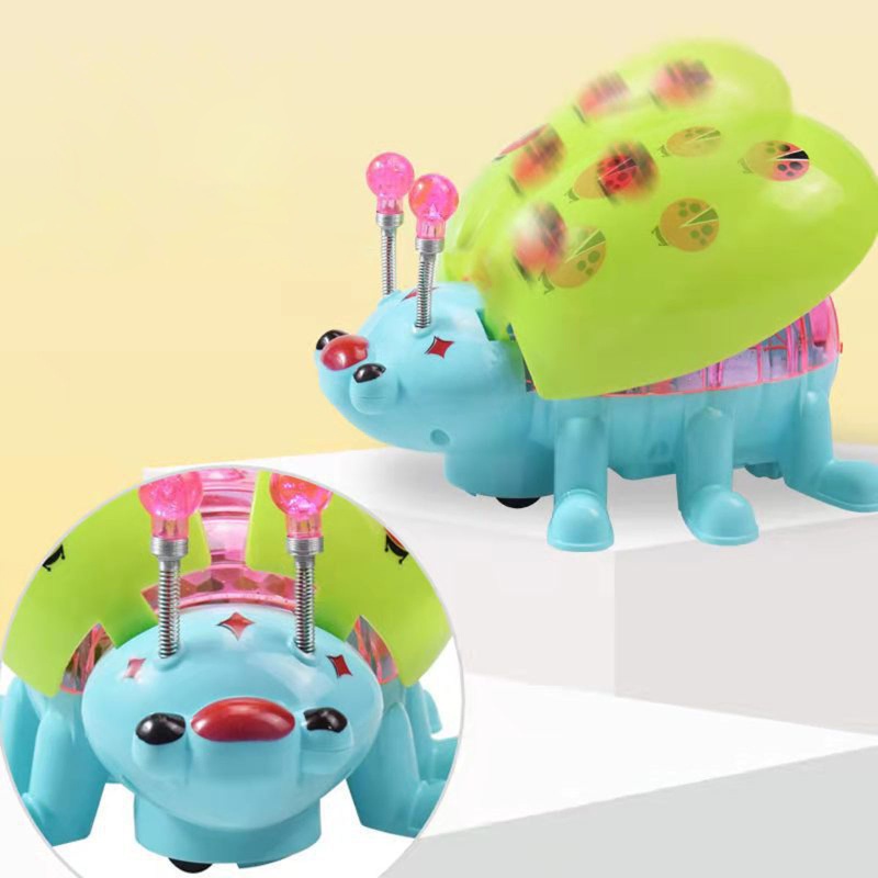 Đồ Chơi Bọ Rùa Điện Tử Bằng Nhựa Vui Nhộn Dành Cho Bé