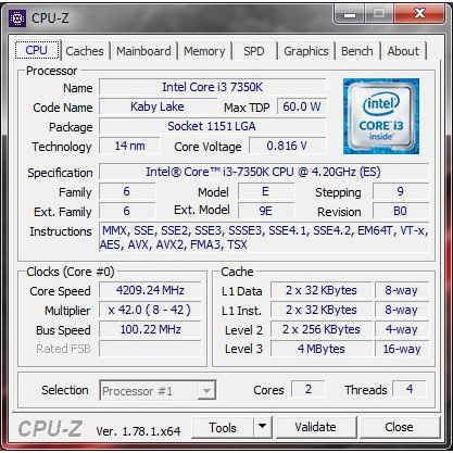 Bộ Vi Xử Lý Intel i3-7350K cũ CPU 1151 i3 7350k 21 | BigBuy360 - bigbuy360.vn