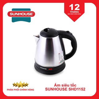 Ấm siêu tốc sunhouse shd1152 1.5l