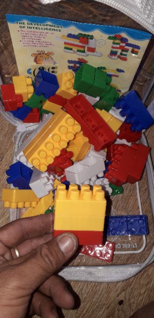 Giỏ lắp ráp Mô hình đa năng Blocks có 60 chi tiết bằng nhựa ABS 369_72