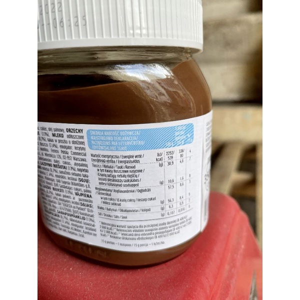 Nutella Mứt hạt phỉ 750g xuất xứ Hà Lan