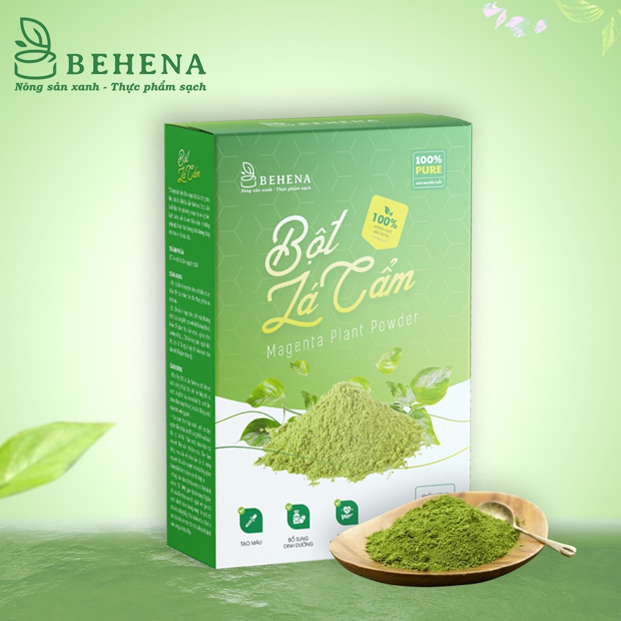 Bột nguyên chất Behena - Tạo màu thực phẩm, làm bánh hộp 50g