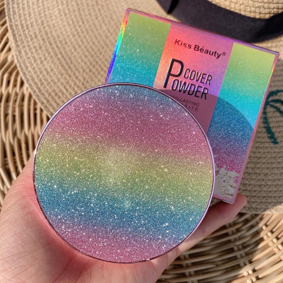 PHẤN PHỦ KISS BEAUTY KIM TUYẾN 2 TẦNG | BigBuy360 - bigbuy360.vn