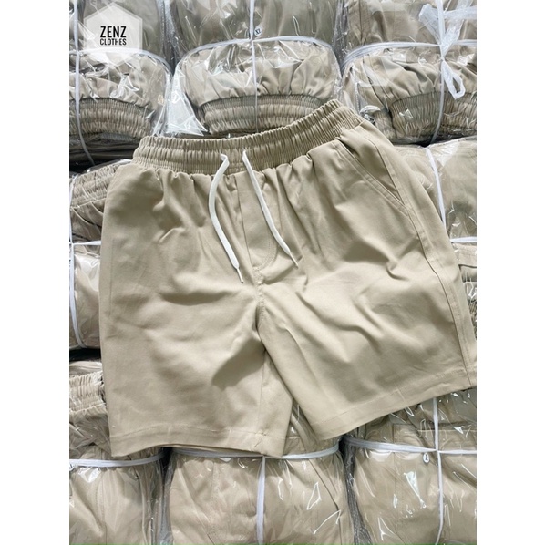 QUẦN SHORT KAKI TRƠN ĐỦ MÀU DÀNH CHO NAM VÀ NỮ - ZENZ CLOTHES