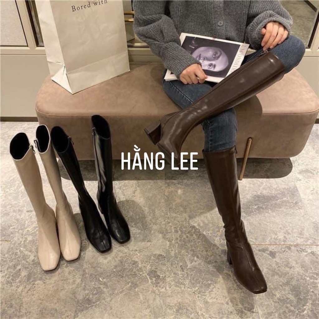 ( SẴN) BOOT ĐÙI DA KÉO KHÓA SƯỜN SIÊU HOTTTT | BigBuy360 - bigbuy360.vn