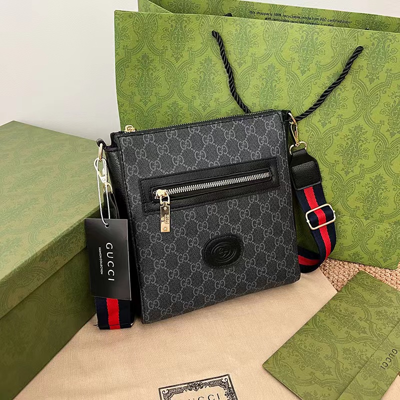 Túi Da Đeo Chéo Thời Trang Sang Trọng Cho Nam Nữ