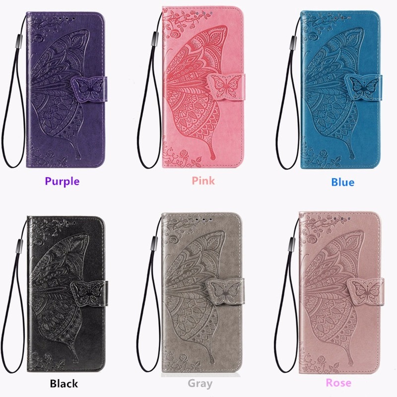 Bao Da Điện Thoại In Hoa Và Bướm Sang Trọng Cho Samsung Note 10 Plus Lite 9 8 S8 S9 Plus S7 Edge Note10 Note9 Note8 | BigBuy360 - bigbuy360.vn