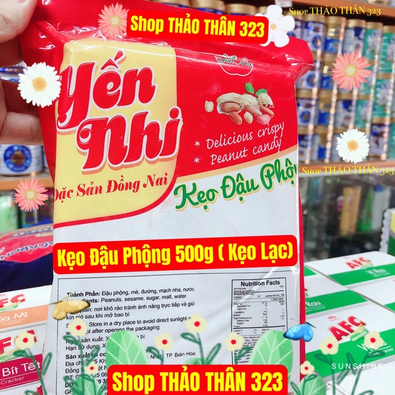 Kẹo Dồi Lạc Vừng/ Kẹo Mè Xửng/ Kẹo Lạc/ Kẹo Hạt Điều - Đặc Sản Việt Nam