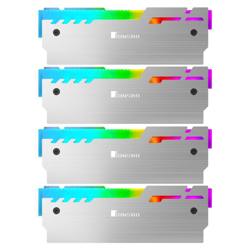 NH5 LD Bộ 2 Tản Nhiệt Ram Jonsbo NC-3 Led RGB - hỗ trợ Đồng Bộ Hub Coolmoon / Đồng Bộ Mainboard 12