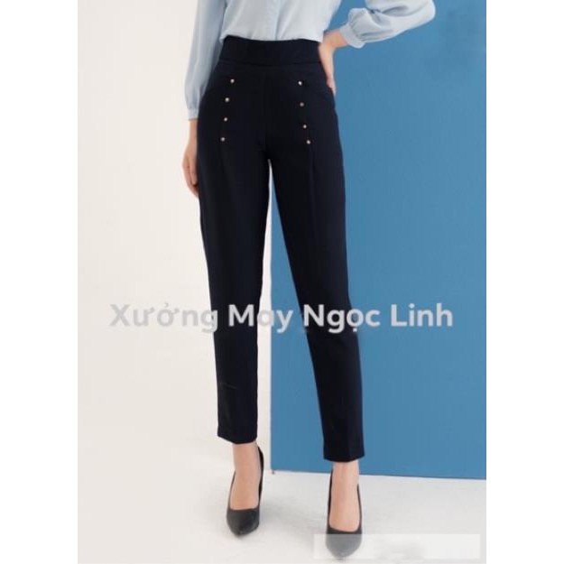 Quần baggy nữ công sở mã mới 8 đinh siêu Hot | BigBuy360 - bigbuy360.vn