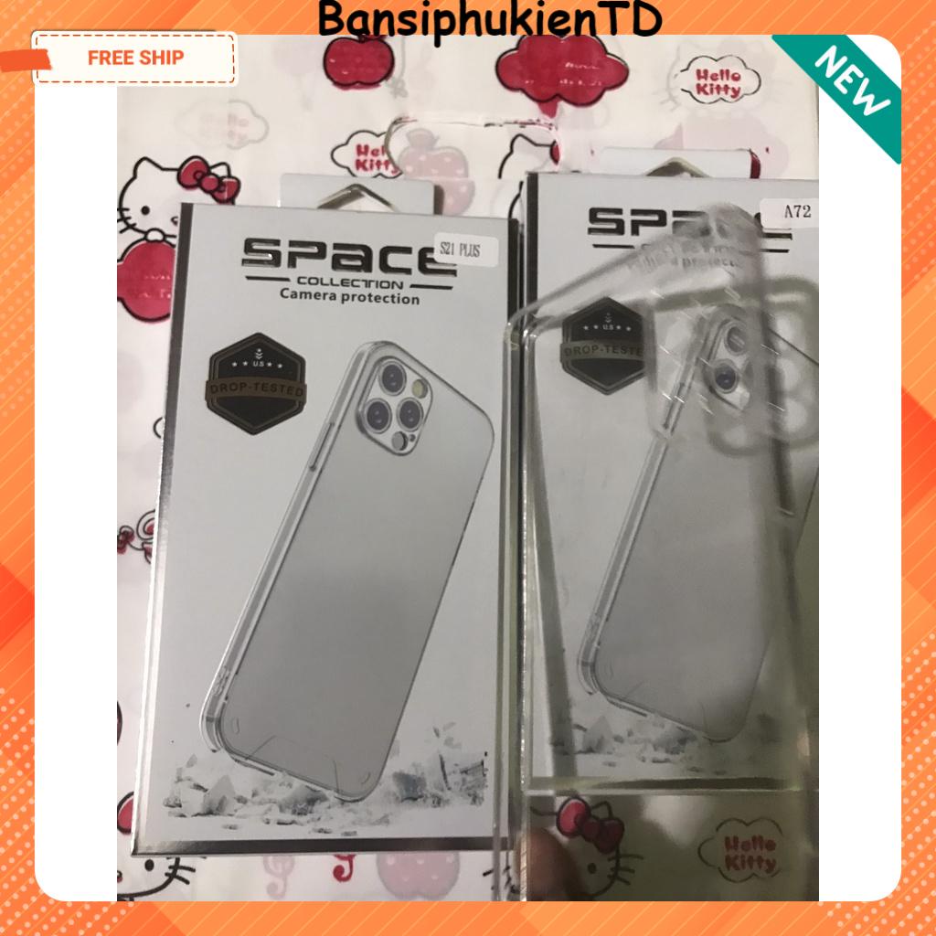 Ốp Trong Space Samsung A32 4G/ A12/ A70 / A72/ A02S/ A03S / M51 Ốp Trong Chống Ố Vàng