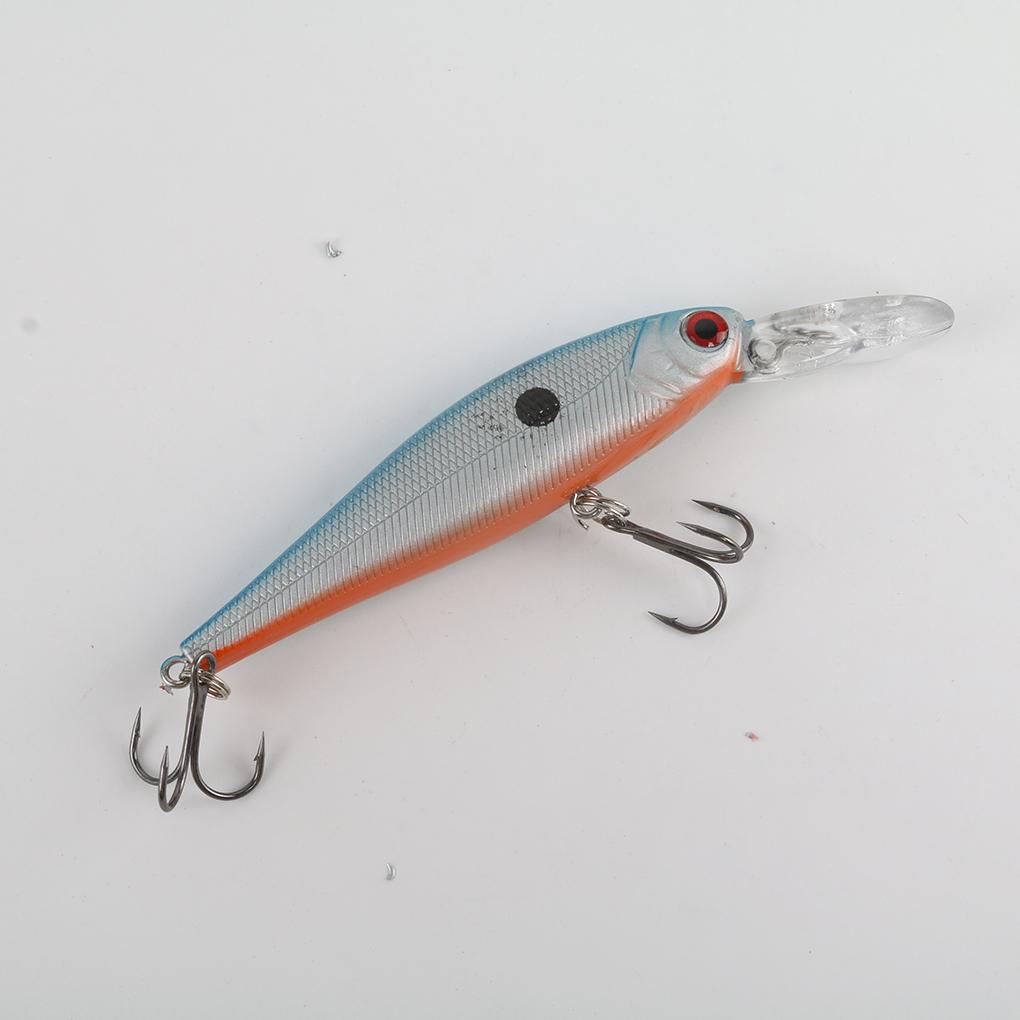 Set 1 / 10 Mồi Giả Nhử Cá 11cm / 10 5g Bằng Nhựa