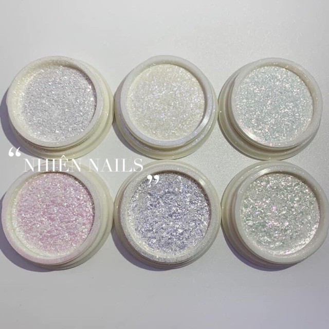 MỘC NAILS_SET BỘT NHŨ MỚI 6 MÀU