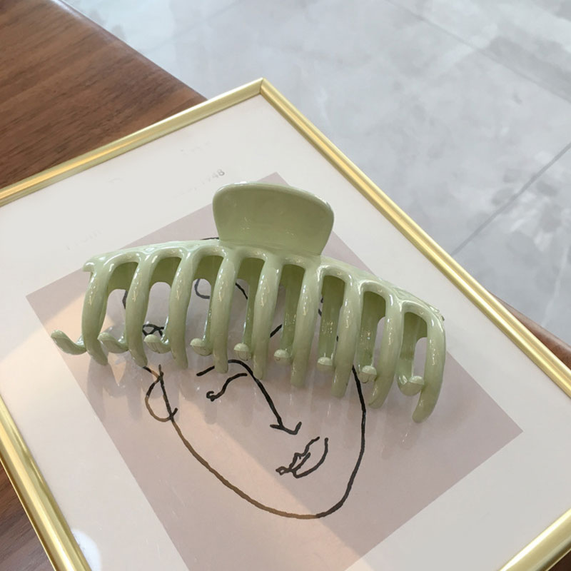 Kẹp tóc càng cua màu kẹo 10.8cm