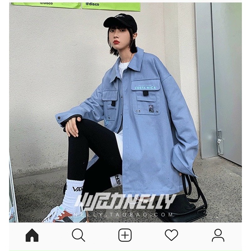 ÁO KHOÁC KAKI FORM RỘNG UNISEX 4 MÀU (có hình chụp thật) | BigBuy360 - bigbuy360.vn