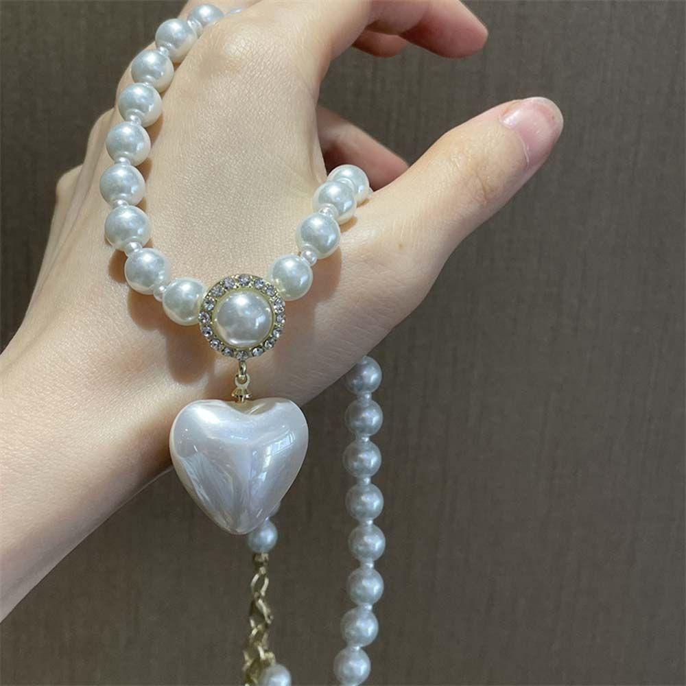 Vòng cổ Choker Mặt Trái Tim Phong Cách Hàn Quốc