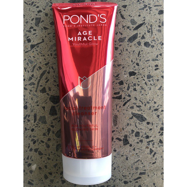 Sữa Rửa Mặt Pond's Chống Lão Hóa Age Miracle (100g)
