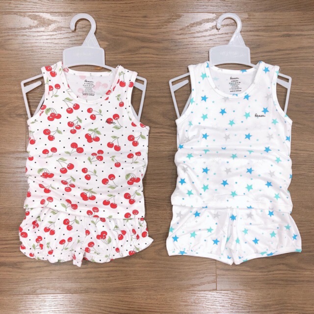 Bộ cotton sát nách