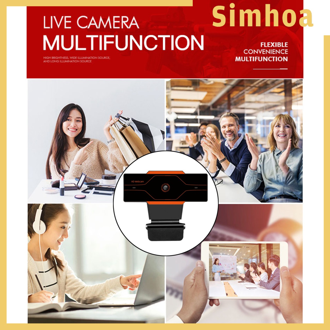 Webcam Hd Chuyên Dụng Cho Máy Tính