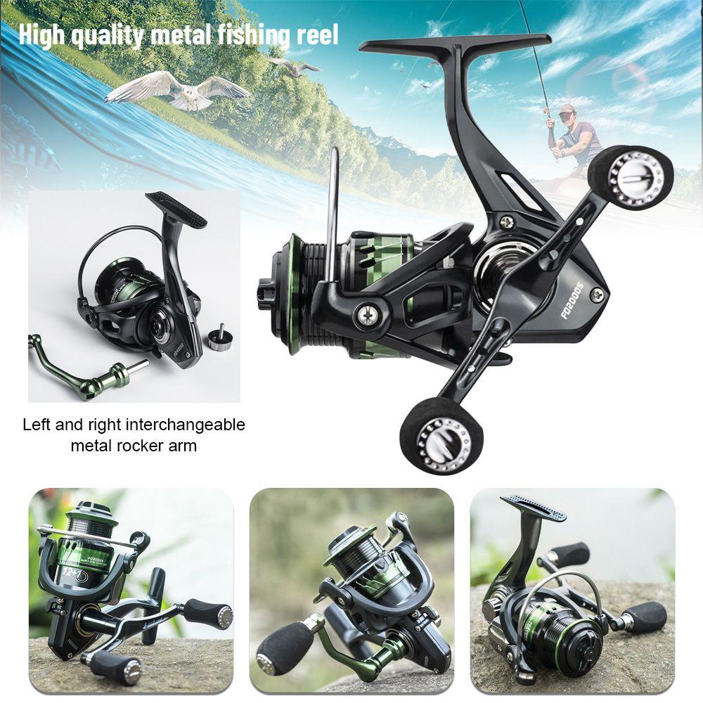 Guồng Quay Câu Cá Bằng Thép Không Gỉ 5.0: 1