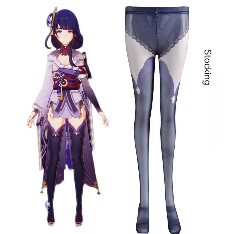 Bộ Đồ Hóa Trang Genshin Va Chạm Raiden Shougun Baal Đầy Đủ Cho Nữ Cosplay Costume