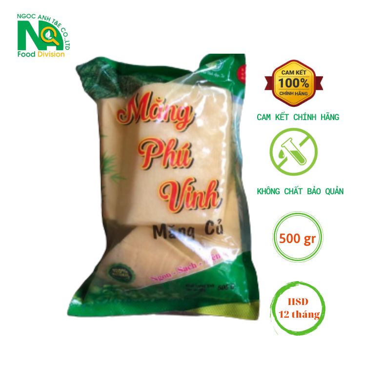 Măng củ - túi 500gr HSD 12 tháng từ ngày sản xuất