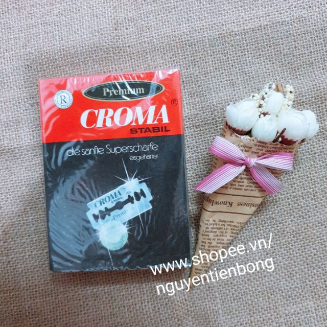 Lưỡi Dao Cạo Râu CROMA Siêu Sắc