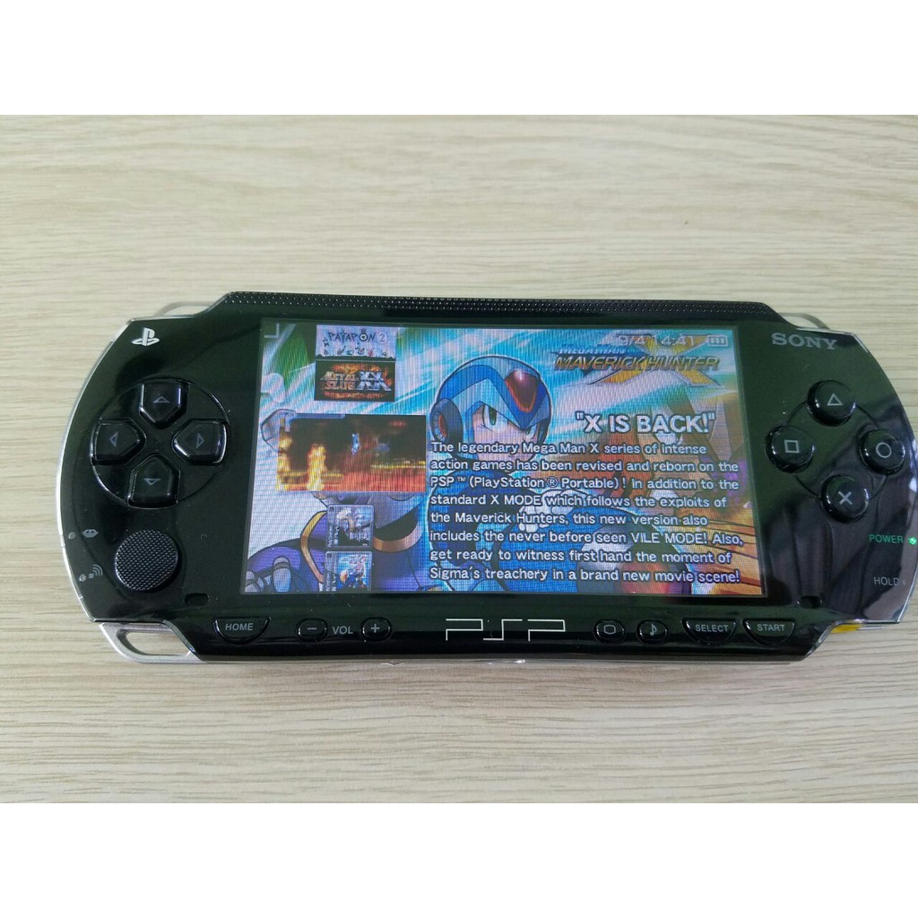Máy chơi game Sony PSP1000 đã hack full chơi đủ loại game Loại Tốt Hàng Loại Tốt
