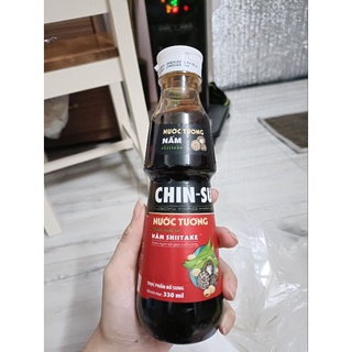Nước tương Chin-su nấm đông cô 330ml