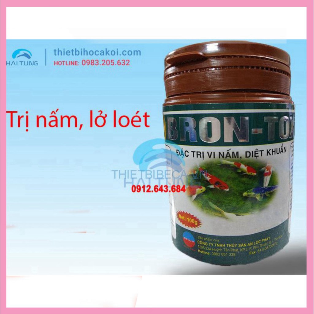 Chế phẩm phòng và trị vi nấm Bron tox