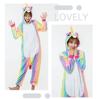 Bộ Đồ Thú Kỳ Lân Cầu Vồng - Unicorn Rainbow Người Lớn