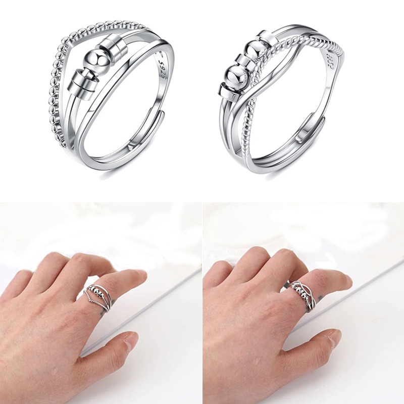 Nhẫn Đeo Tay Chống Căng Thẳng Tiện Dụng Cho Nam Và Nữ