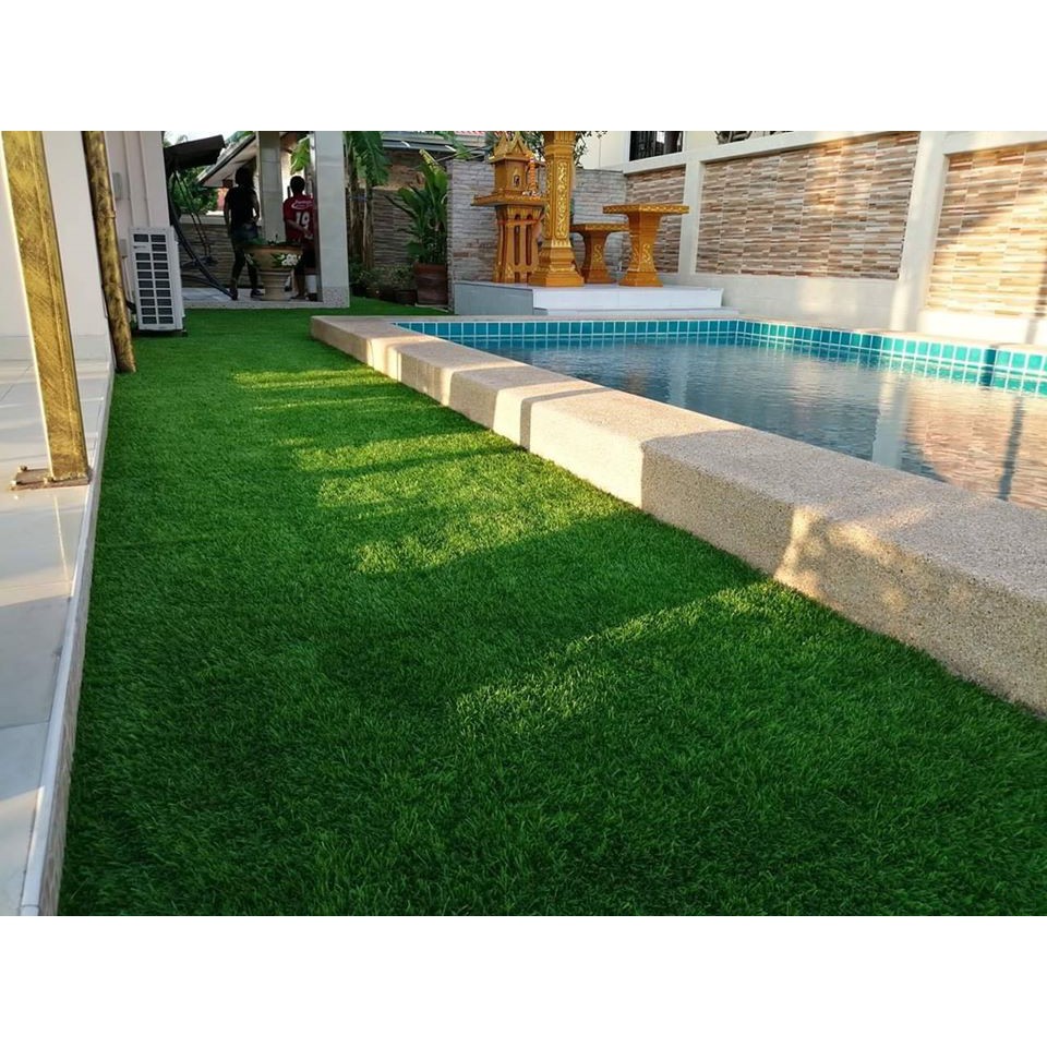 Thảm cỏ nhân tạo sân vườn 3cm chất lương cao | Cỏ nhân tạo SG