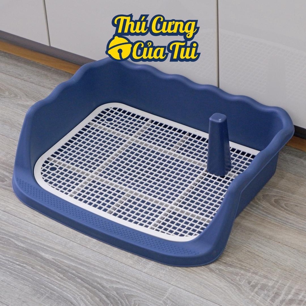 Khay vệ sinh cho chó thành cao lượn sóng - Thú cưng của tui