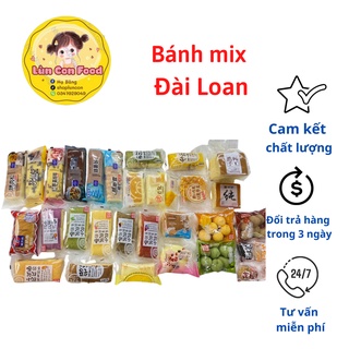 COMBO BÁNH MIX ĐÀI LOAN MIX15- 25 BÁNH NGON - Lùn Con Food