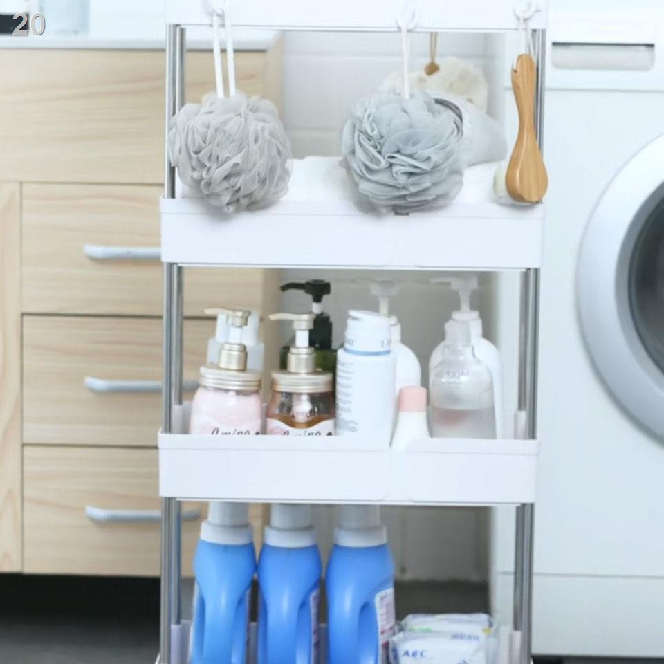 UKệ nhà bếp sàn nhiều tầng có thể di chuyển xe đẩy kẽ hở ký túc xá phòng tắm lưu trữ hiện vật giá đồ ăn nhẹ