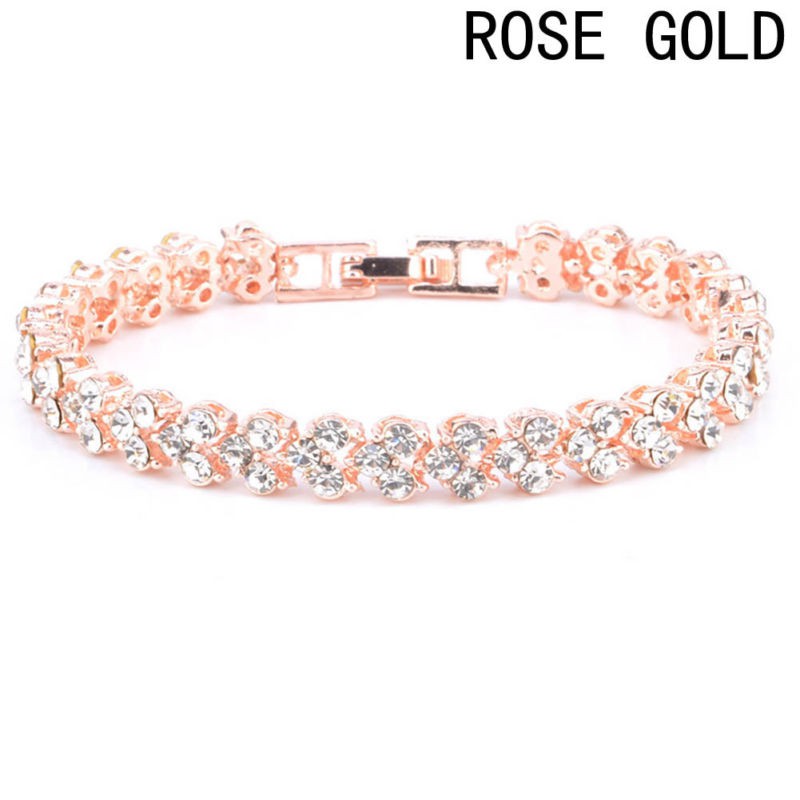 Vòng Tay Đính Đá Pha Lê Sang Trọng