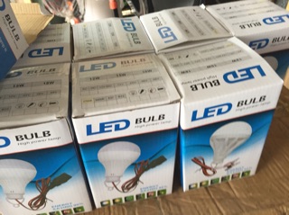 Bóng đèn kẹp bình dạng led 12v 15W