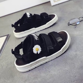 (2 màu) Dép Nữ Sandal Hoa Cúc Học Sinh Một Bông