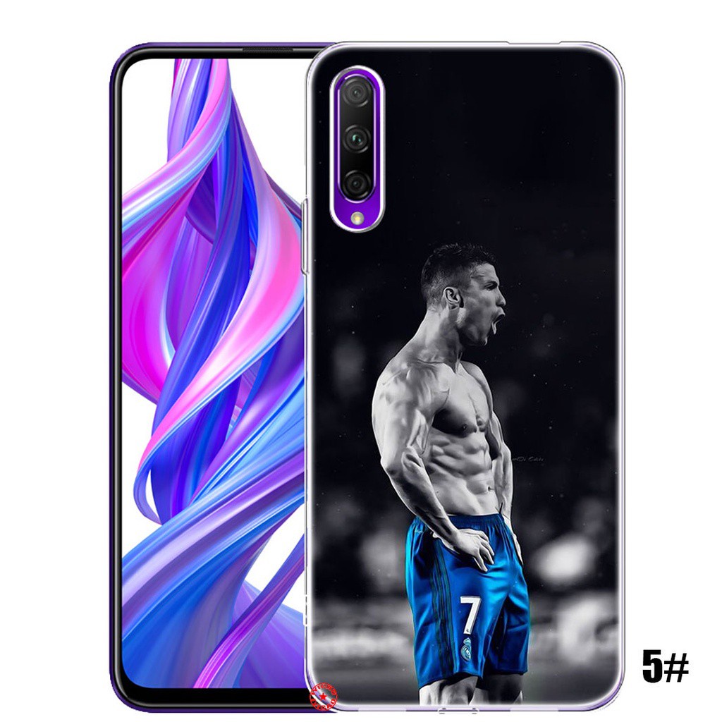 Ốp Điện Thoại Trong Suốt Hình Cr7 Cristiano Ronaldo Aa49 Cho Huawei Nova 2i 3i 5t Y6 Y7 Y9 Prime Y6P Y7A