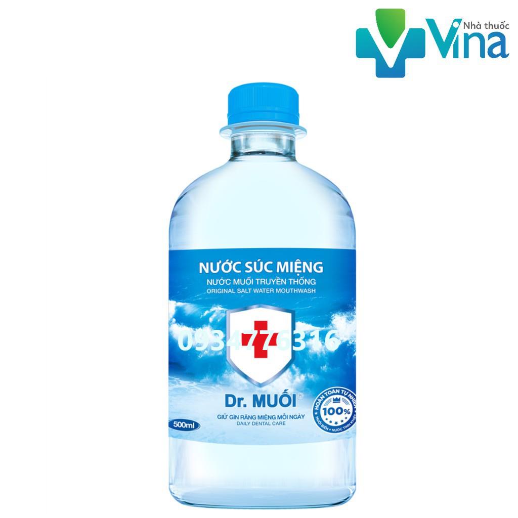 ✅ Nước Súc Miệng Dr. Muối Hương Truyền Thống