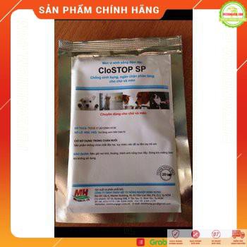 Men tiêu hoá 🍀 FREESHIP 70K 🛒 men tiêu hoá vi sinh sống đậm đặc CloStop SP 20gr cho chó mèo - PetZoneHCM