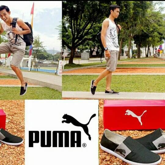 Giày Lười Puma 41 Màu Đen Thời Trang Cho Nam