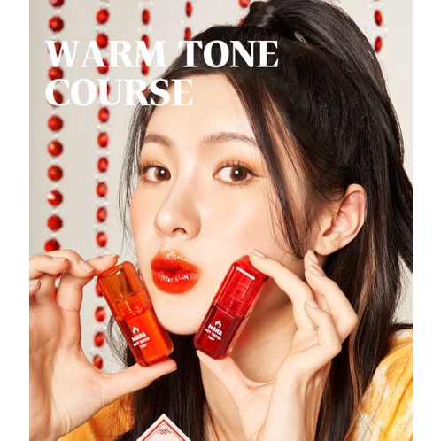 Son Tint Lì Cho Môi Căng Mọng Black Rouge Mara Hot Water Tint 4.5g