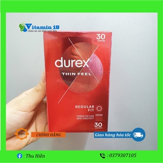 Bao cao su Durex Úc 30 cái