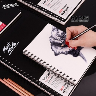 [DA ĐEN] Sổ SketchBook Mont Marte Visual 120tr