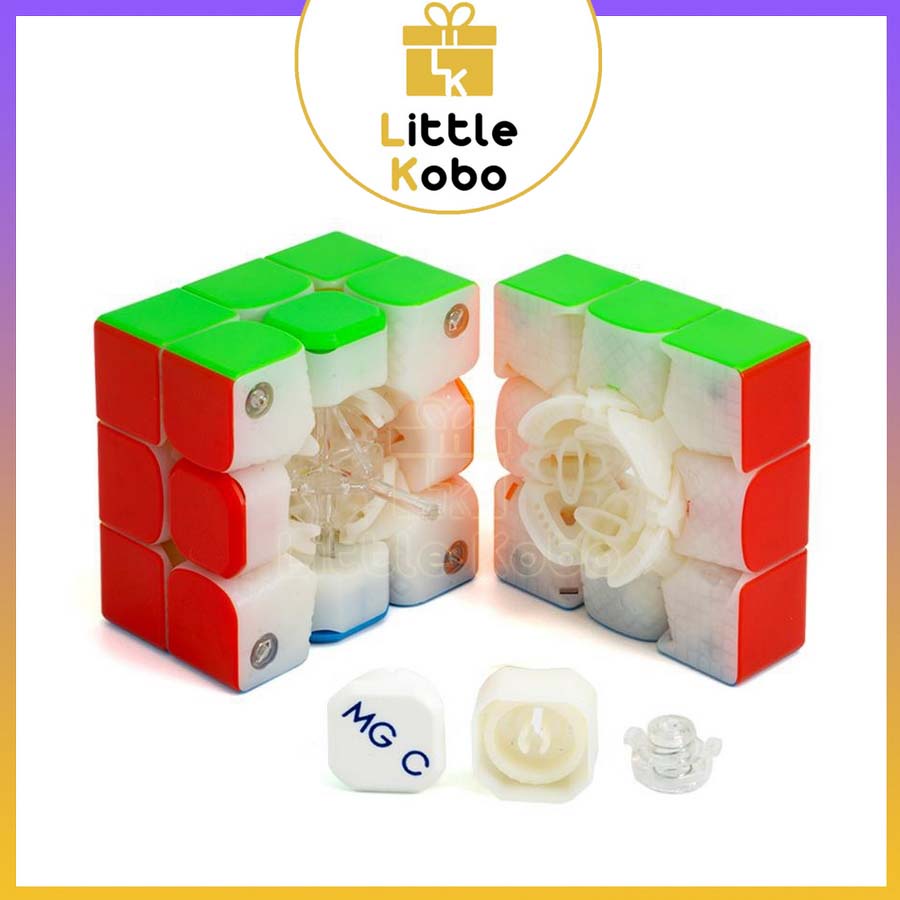 Rubik YJ MGC EVO 3x3 Magnetic YongJun Nam Châm Stickerless Rubic 3 Tầng Cao Cấp