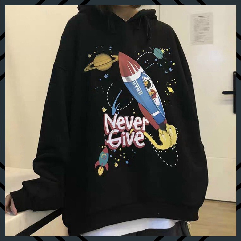 ÁO HOODIE NAM, NỬ MỚI HÌNH PHI HÀNG GIA CHẤT LIỆU VẢI TỐT FROM RỘNG 1 SIZE DƯỚI 65KG MẶC VỪA | BigBuy360 - bigbuy360.vn