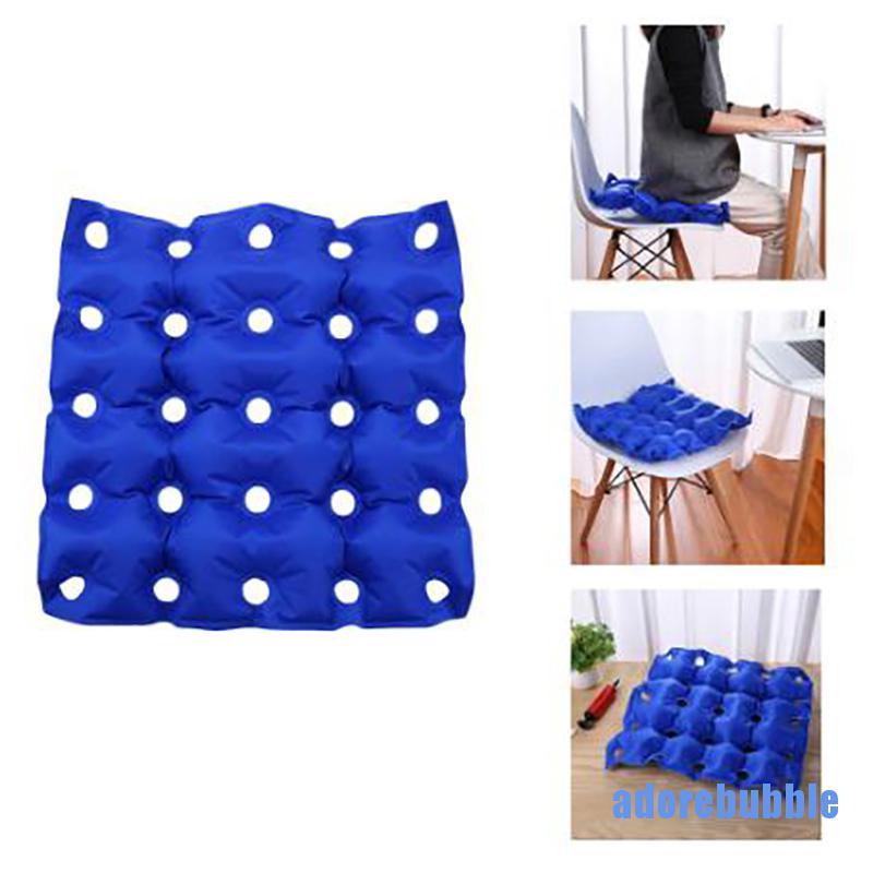 [adorebubble 0610] Inflatable Cushion Mat Anti Bedsore Decubitus Wheelchair Chair Seat Cushions Pad